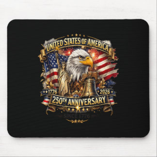 250 Jahre Amerika-Jubiläum 250. Unabhängigkeit D Mousepad