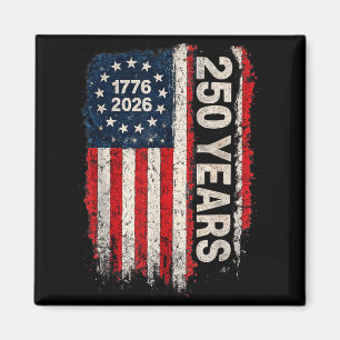 250 Jahre Amerika-Jubiläum 250. Unabhängigkeit Magnet