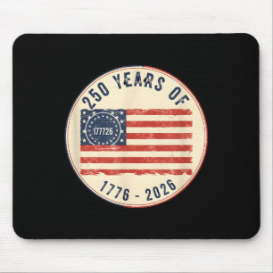 250 Jahre Amerika-Jubiläum 250. Unabhängigkeit Mousepad