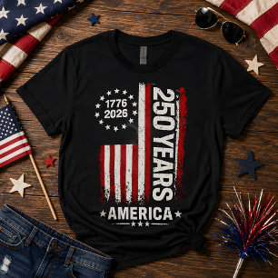 250 Jahre Amerika-Jubiläum 250. Unabhängigkeit T-Shirt