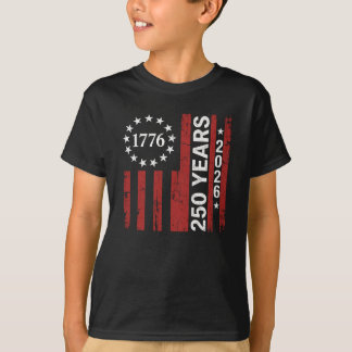 250 Jahre Amerika-Jubiläum 250. Unabhängigkeit T-Shirt