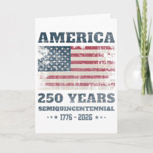 250 Jahre Amerika-Jubiläums-Grunge-Flagge USA Karte