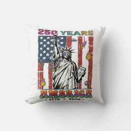 250 Jahre Amerika Vierter Juli 2026 Patrio Semiqu Kissen