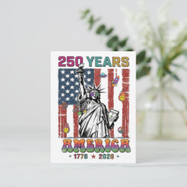250 Jahre Amerika Vierter Juli 2026 Patrio Semiqu Postkarte
