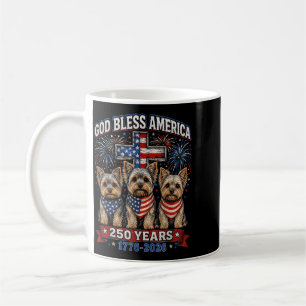 250 Jahre Amerika Yorkshire Terrier USA Dom 4. Kaffeetasse