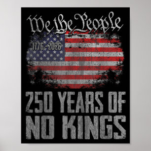 250 Jahre Amerikanisch 250. Jubiläum USA Patriotis Poster