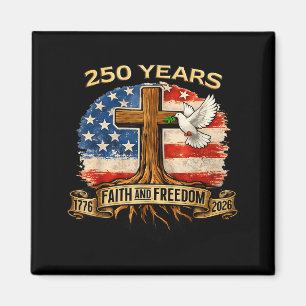 250 Jahre Amerikanisch 250. Jubiläum USA US-Flagge Magnet