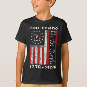 250 Jahre amerikanisch 250. Jubiläum USA US-Flagge T-Shirt