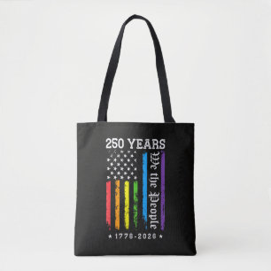 250 Jahre Amerikanische 250. Jubiläum US LGBT Pr Tasche