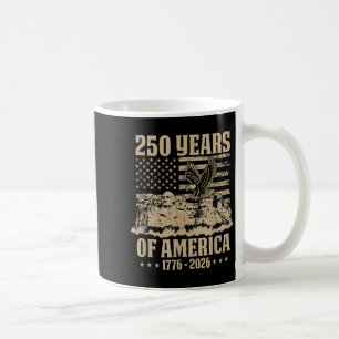 250 Jahre Amerikanische Flagge 1776-2026 250. Gebu Kaffeetasse