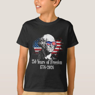 250 Jahre Amerikanische Flagge 250. Jubiläum USA 4 T-Shirt