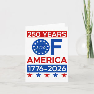 250 Jahre Amerikanische Revolution Semiquincentenn Karte