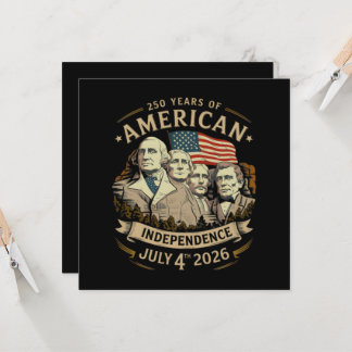 250 Jahre amerikanische Unabhängigkeit