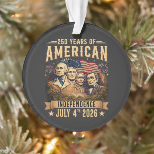 250 Jahre Amerikanische Unabhängigkeit Ornament