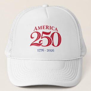 250 Jahre Amerikanische Unabhängigkeit Patriotisch Truckerkappe