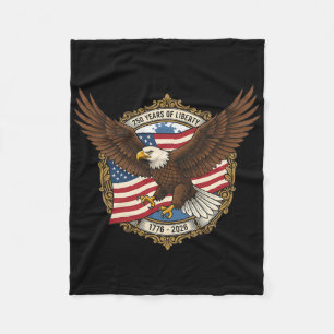 250 Jahre Amerikanische Unabhängigkeits-Adler 1776 Fleecedecke