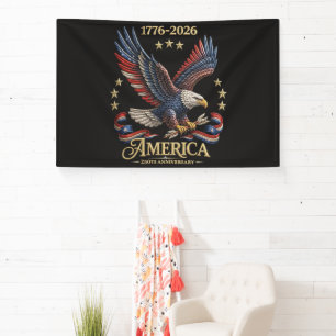 250 Jahre Amerikanischer 250. Jubiläum Adler Banner