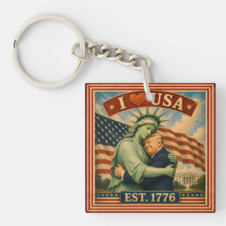 250 Jahre Amerikanischer Stolz Liebe USA Schlüsselanhänger