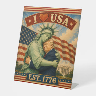 250 Jahre Amerikanischer Stolz Liebe USA Sockelschild