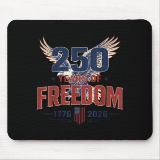 250 Jahre Amerikanisches 250-jähriges Jubiläumsdes Mousepad
