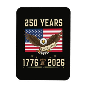 250 Jahre amerikanisches Erbe 1776 2026 Magnet