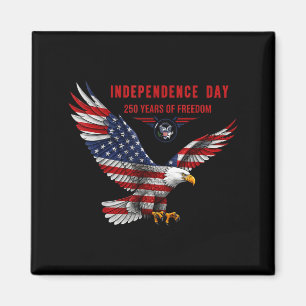 250 Jahre Amerikanisches Jubiläum 250. Unabhängigk Magnet