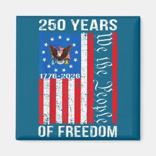 250 Jahre amerikanisches Jubiläum 250. usa us Flag Magnet