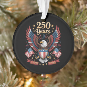 250 Jahre Amerikanisches Jubiläum Ornament