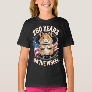 250 Jahre auf dem Rad Hamster-Kunst T-Shirt