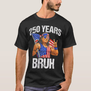 250 Jahre Bruh Ben Franklin Rock-Schild 250. Jubil T-Shirt