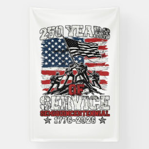 250 Jahre Dienst Banner