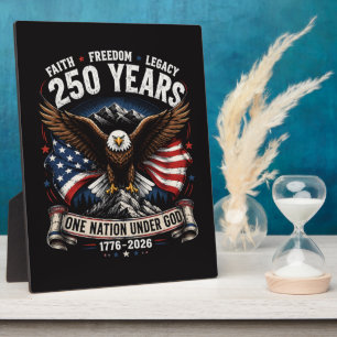 250 Jahre Eine Nation Unter Gott Adler Fotoplatte