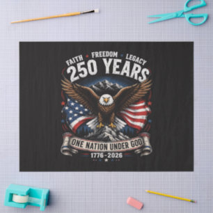 250 Jahre Eine Nation Unter Gott Adler Seidenpapier