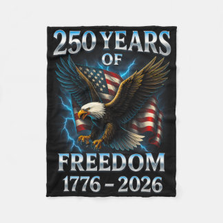 250 Jahre Freiheit 1776 2026 Ld Eagle 250. Geburts Fleecedecke