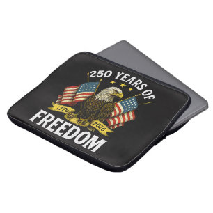 250 Jahre Freiheit 1776 2026 Weißkopfseeadler Laptopschutzhülle