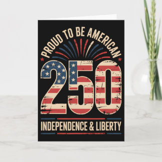 250 Jahre Freiheit Amerikanisch 1776–2026 Patrioti Karte