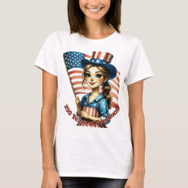 250 Jahre Freiheit "Frohes 4. Juli" T-Shirt