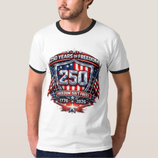 250 Jahre Freiheit T-Shirt – Keep America Great