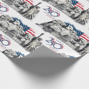 250 Jahre Freiheit USA Unabhängigkeit Geschenkpapier