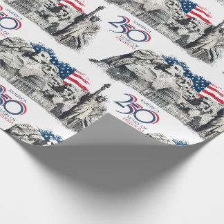 250 Jahre Freiheit USA Unabhängigkeit Geschenkpapier