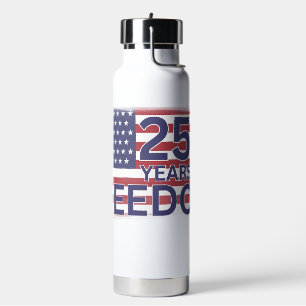 250 Jahre Freiheit USA Unabhängigkeitsfeier Trinkflasche