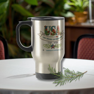 250 Jahre Freiheits-Eleganter Patriotischer Reiseb Reisebecher