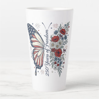 🦋250 Jahre Freiheits-Patriotischer Schmetterlings Milchtasse