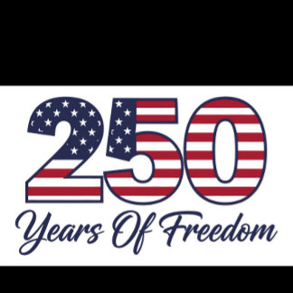 250 Jahre Freiheits-Patriotisches T-Shirt