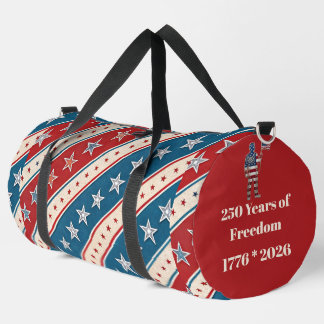 250 Jahre Freiheits-Stars & Stripes Patriotische K Duffle Bag