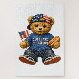 250 Jahre Freiheits-Teddybär