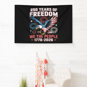 250 Jahre Freiheitsadler 250. Jahrestag USA Banner
