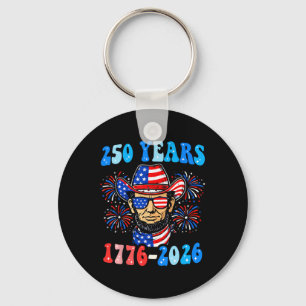 250 Jahre George Washington 1776-2026 250. Jubiläu Schlüsselanhänger