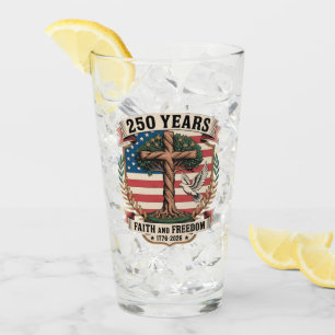 250 Jahre Glaube und Freiheit Glas