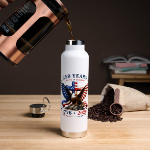 250 Jahre Glaube und Freiheit Trinkflasche